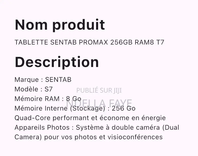 Nouveau Téléphone portable 256 GB Orange