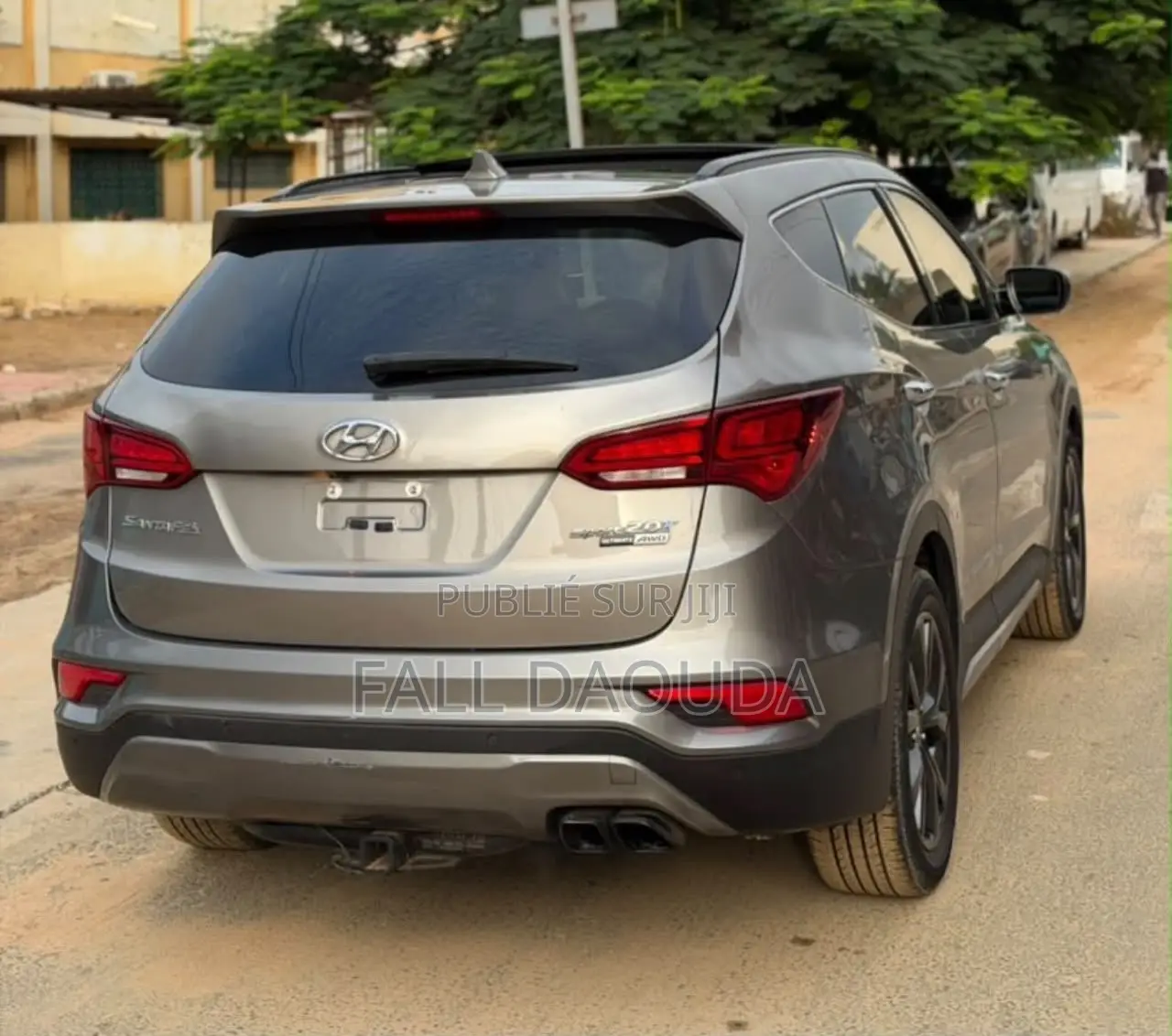 Hyundai Santa Fe 2017 Marron