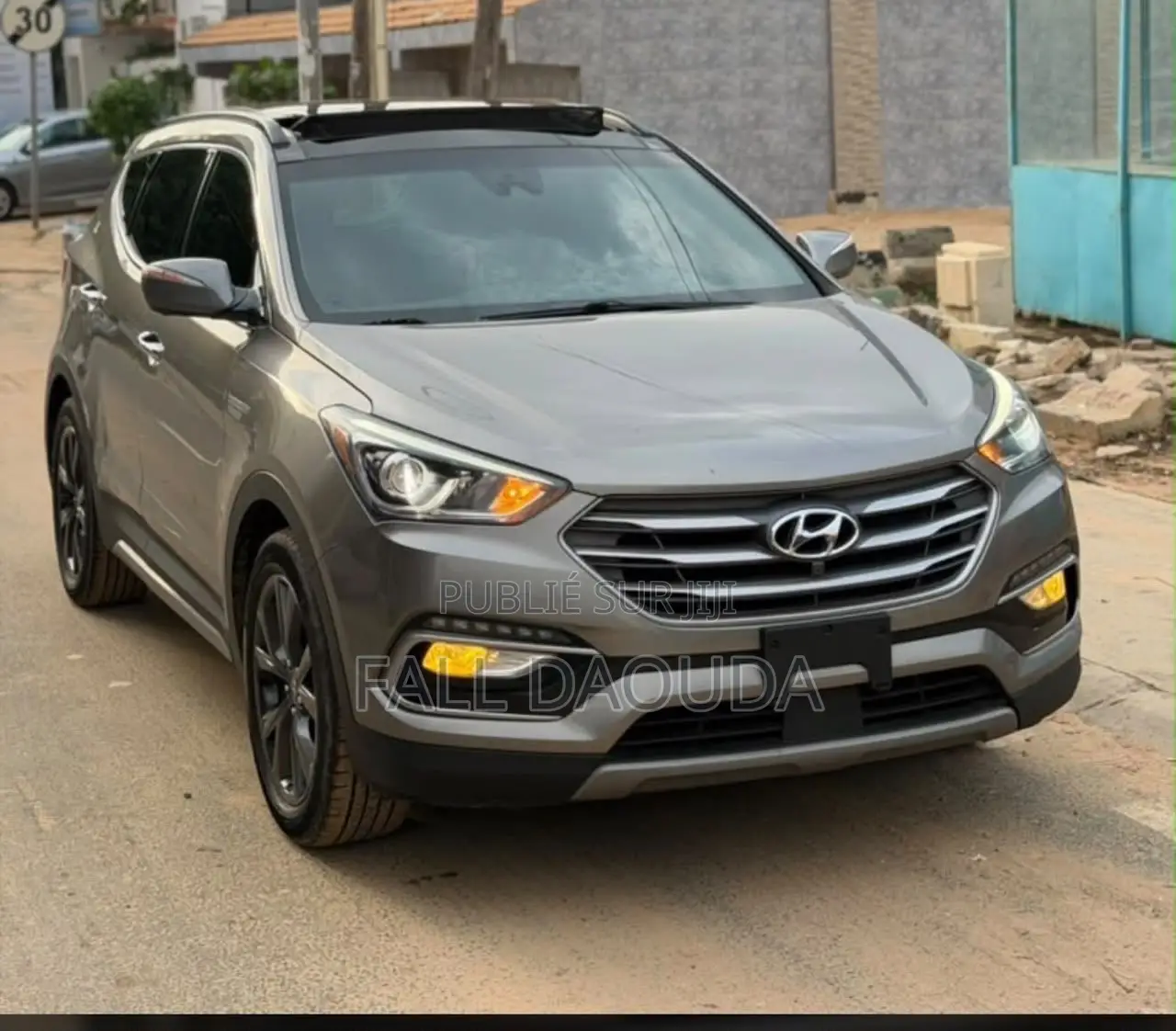 Hyundai Santa Fe 2017 Marron