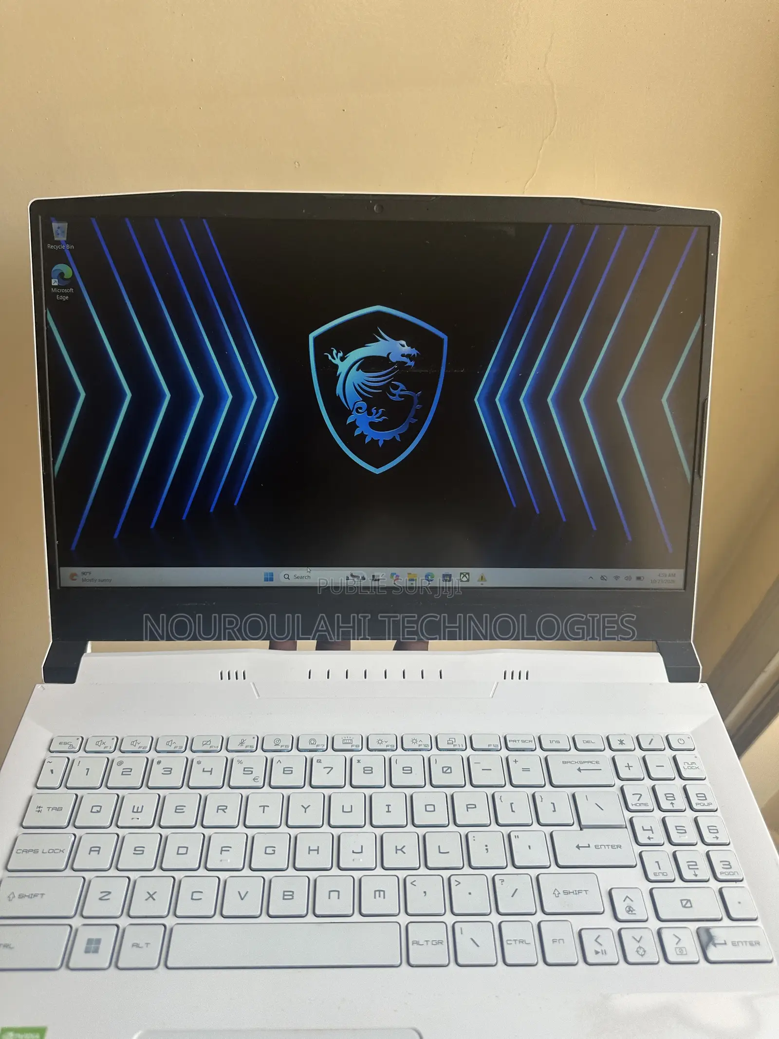 Ordinateur portable MSI MSI Sword 15 32GB Intel Core i7 SSD 512GB