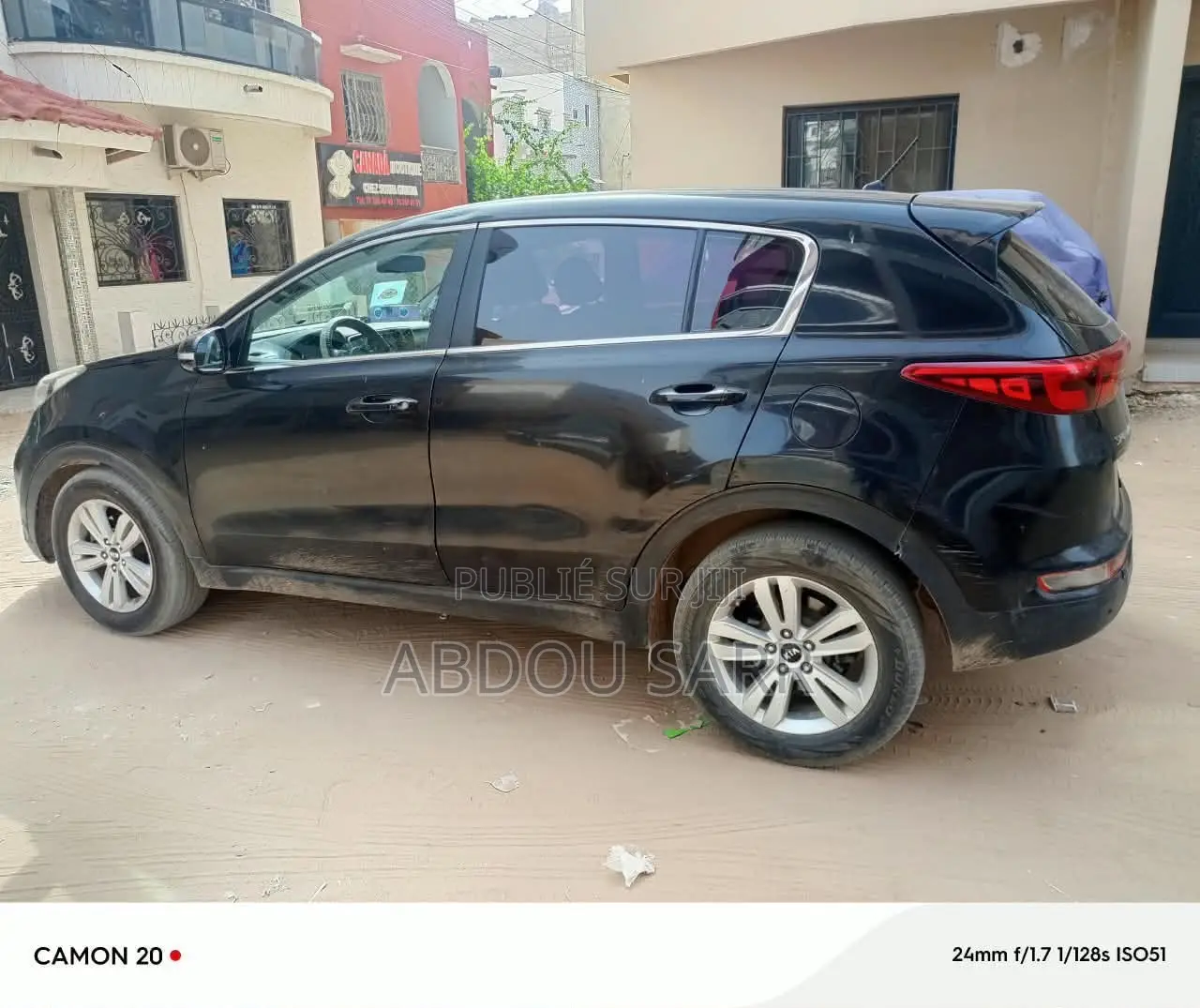 Kia Sportage SX 4dr SUV (2.0L 4cyl Turbo 6A) 2017 Noir