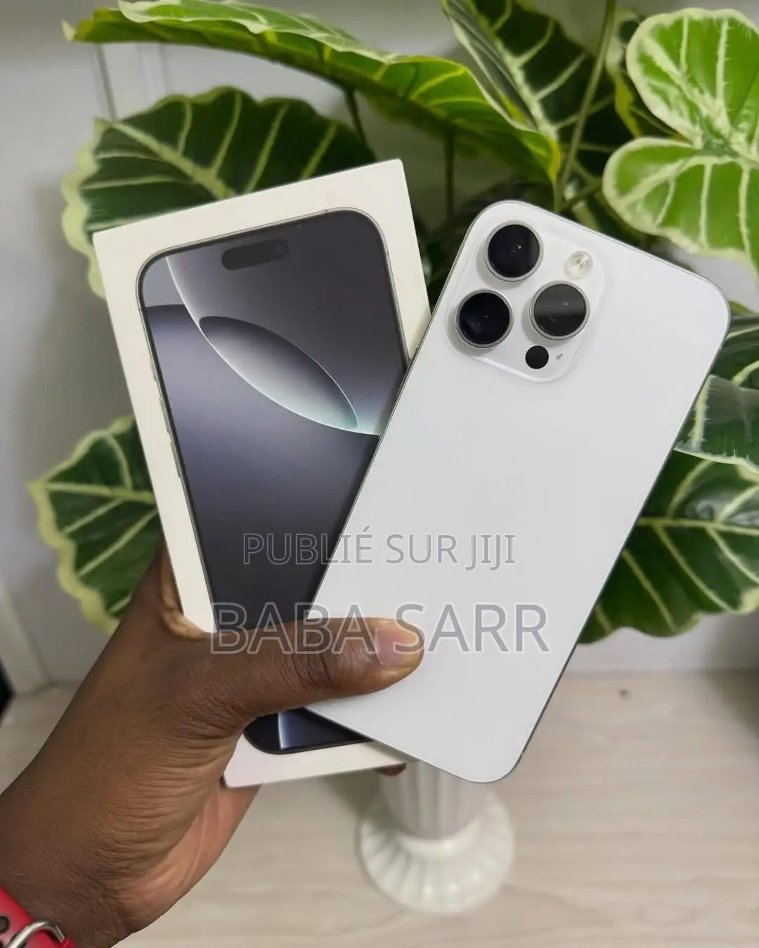 Nouveau Apple iPhone 16 Pro Max 512 GB Blanc