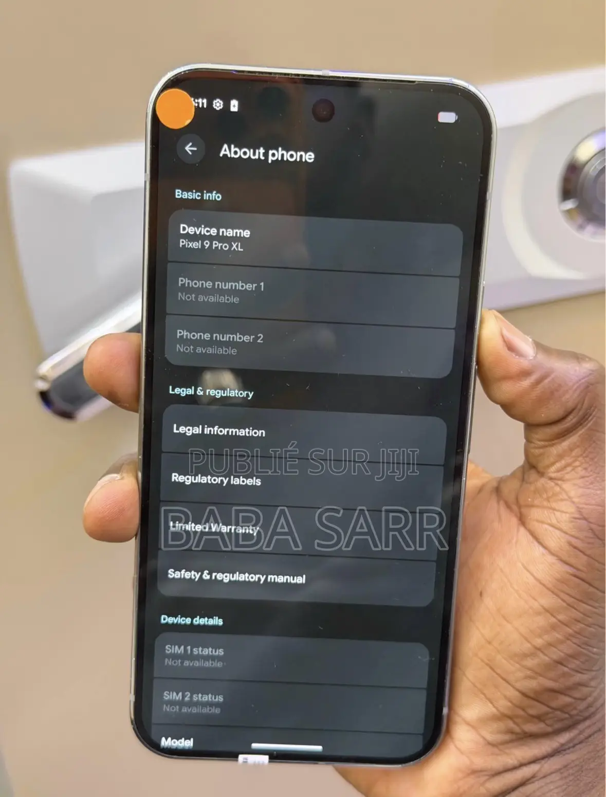 Nouveau Google Pixel 9 Pro XL 256 GB Noir
