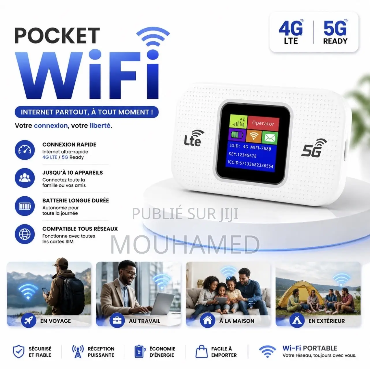 Routeur Wifi Portable 4g/5g