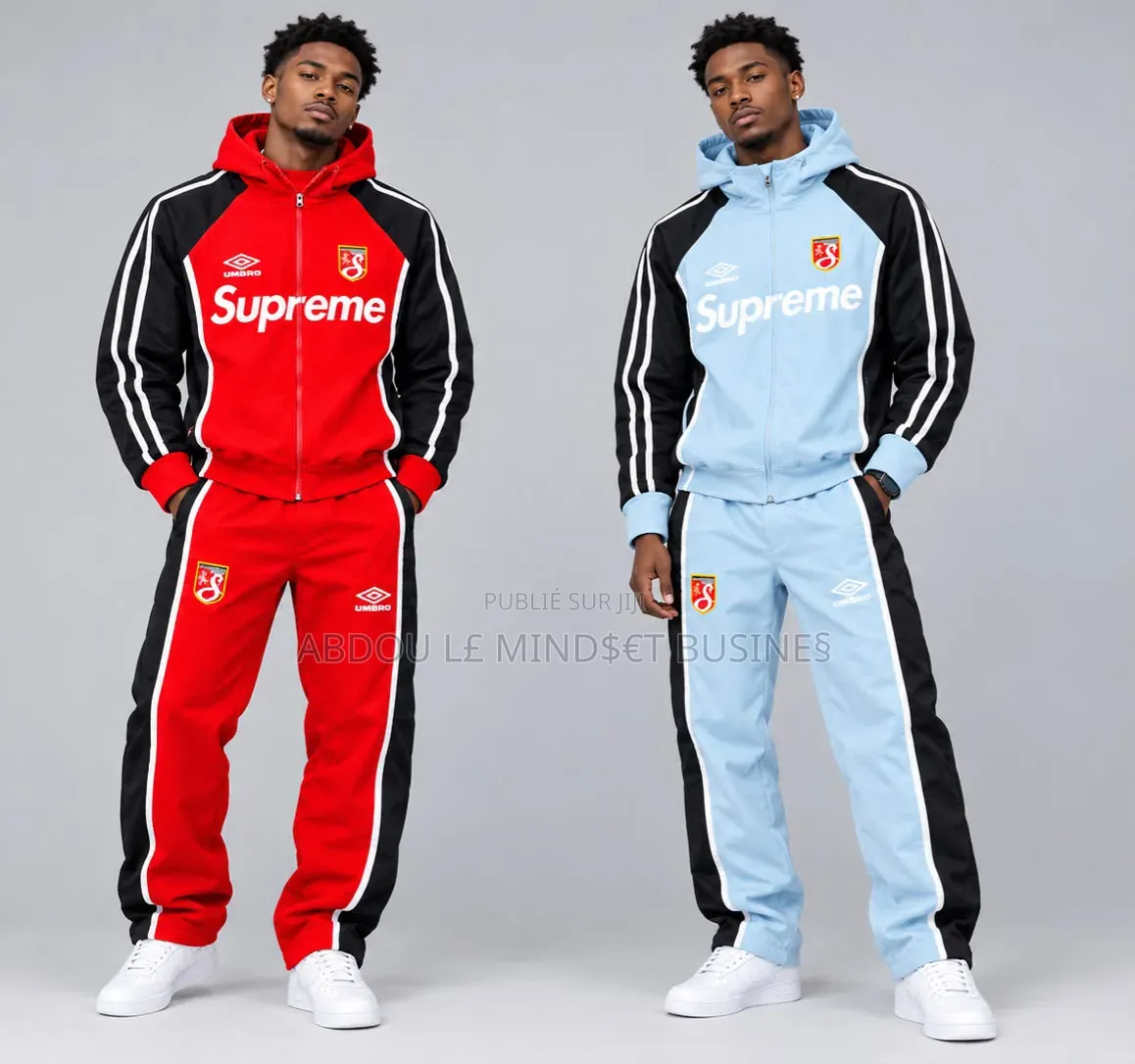 Ensemble Suprême Coton Capuche Unisexes Disponible