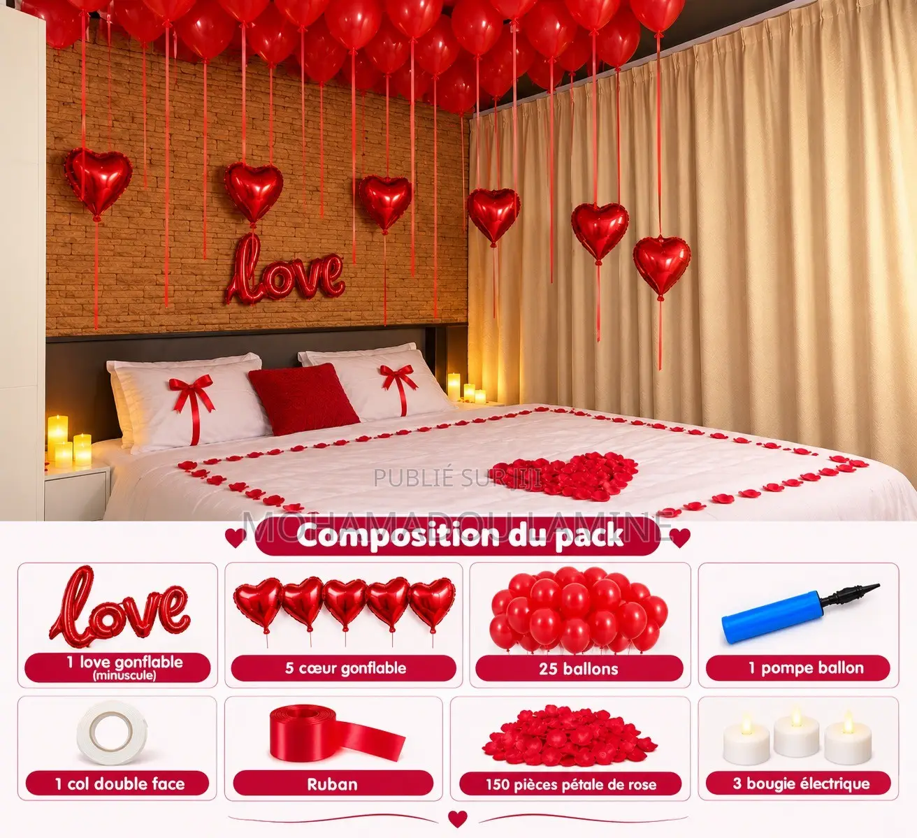Pack Décoration Romantique