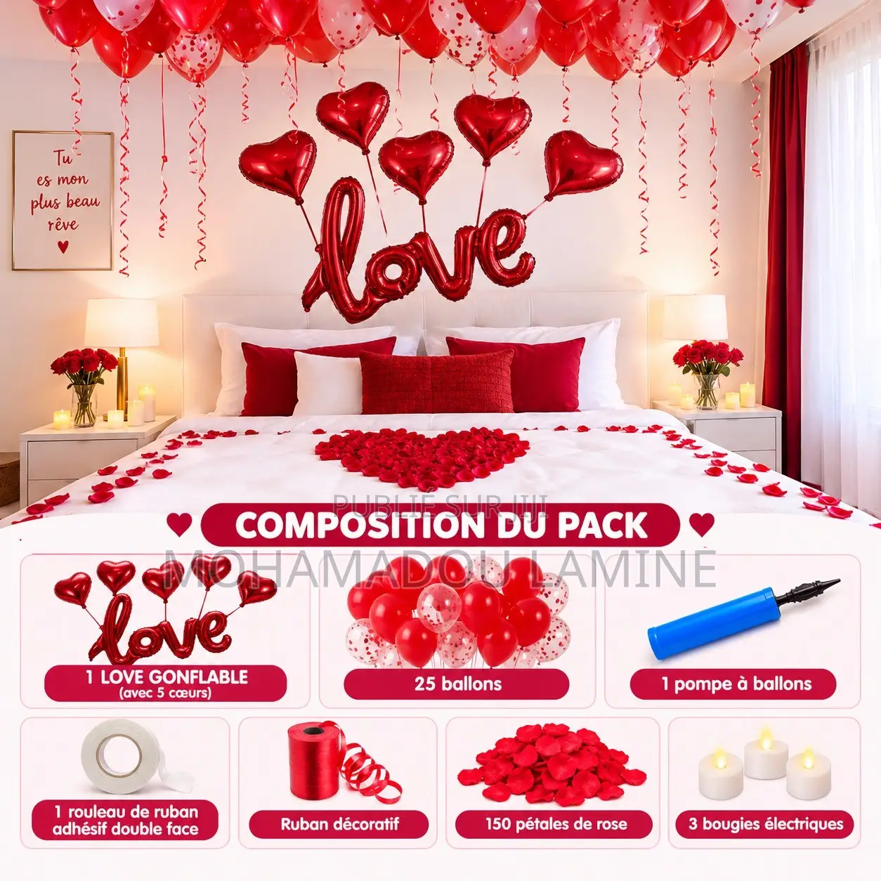 Pack Décoration Romantique