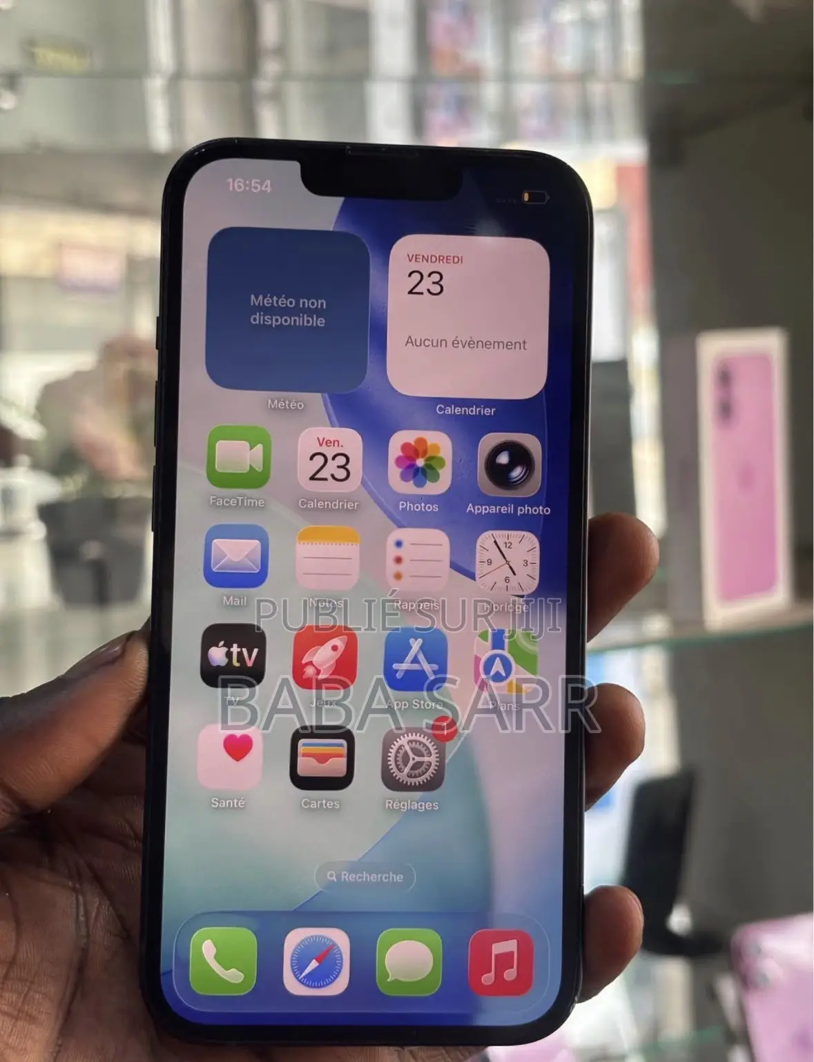 Nouveau Apple iPhone 13 128 GB Noir