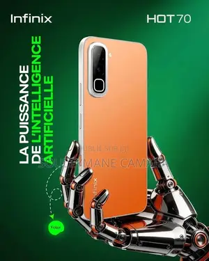 Nouveau Infinix Hot 70 128 GB Orange