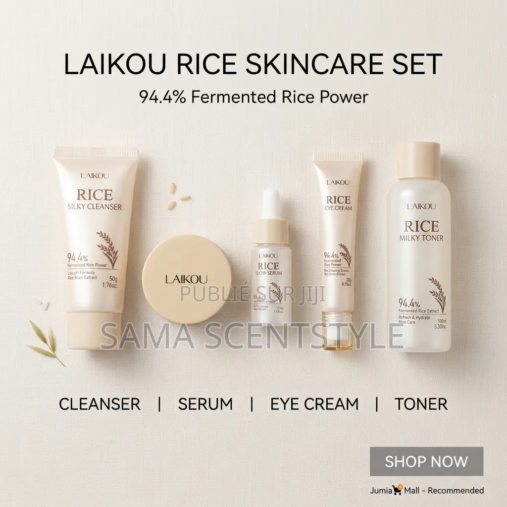 LAIKOU Rice – Coffret De 5 Soins Visage