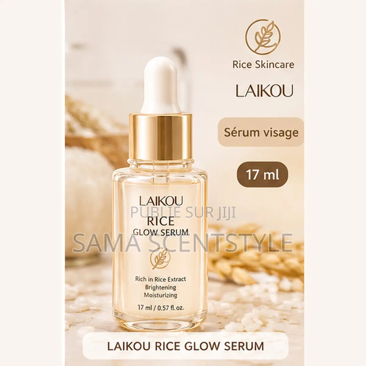LAIKOU Rice – Coffret De 5 Soins Visage