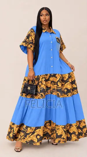 Robe Africaine Longue Grande Taille XL