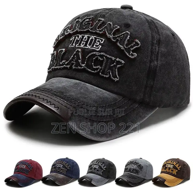 Casquette Baseball Unisexe en Coton