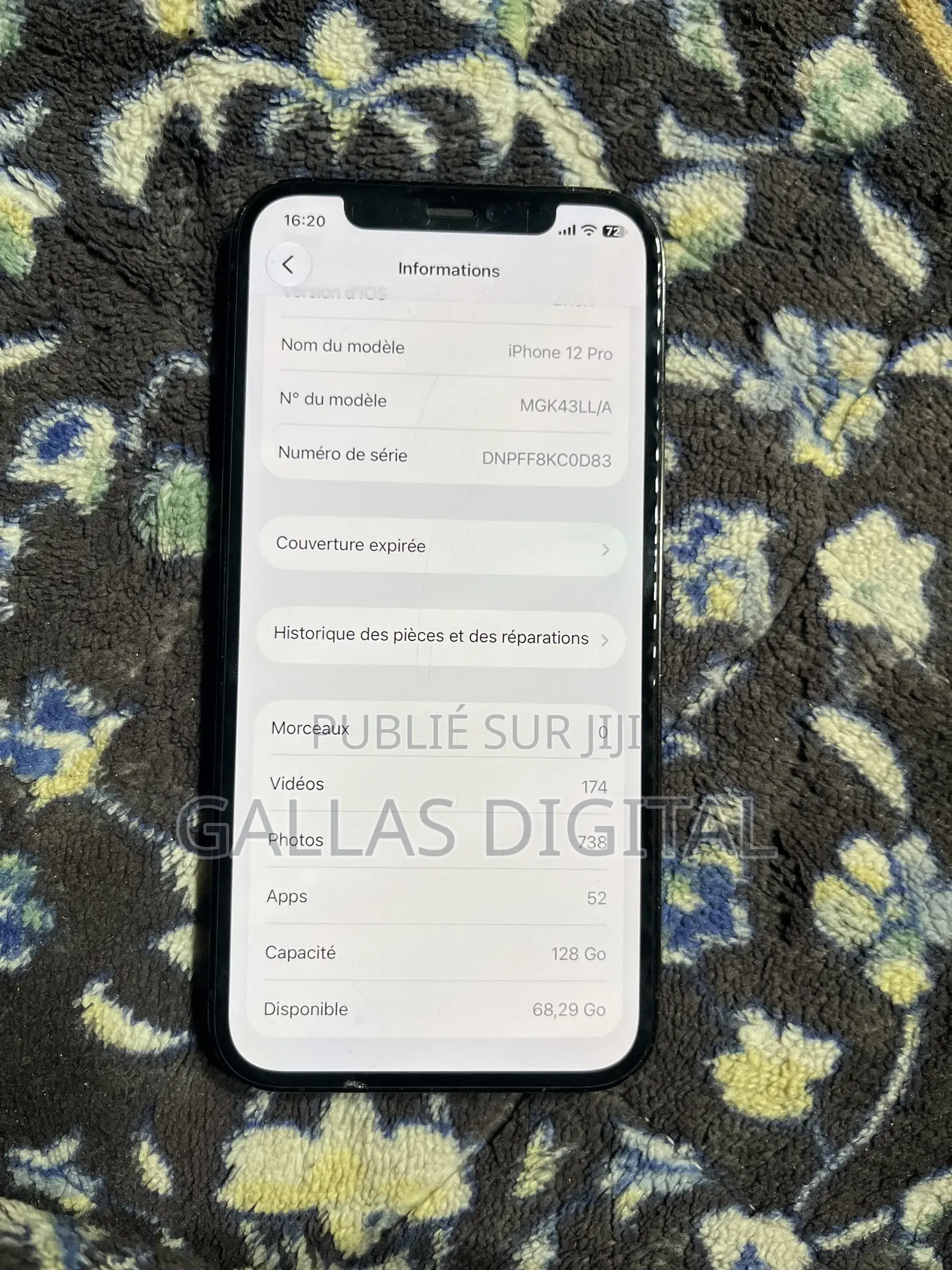 Apple iPhone 12 Pro 128 GB Bleu