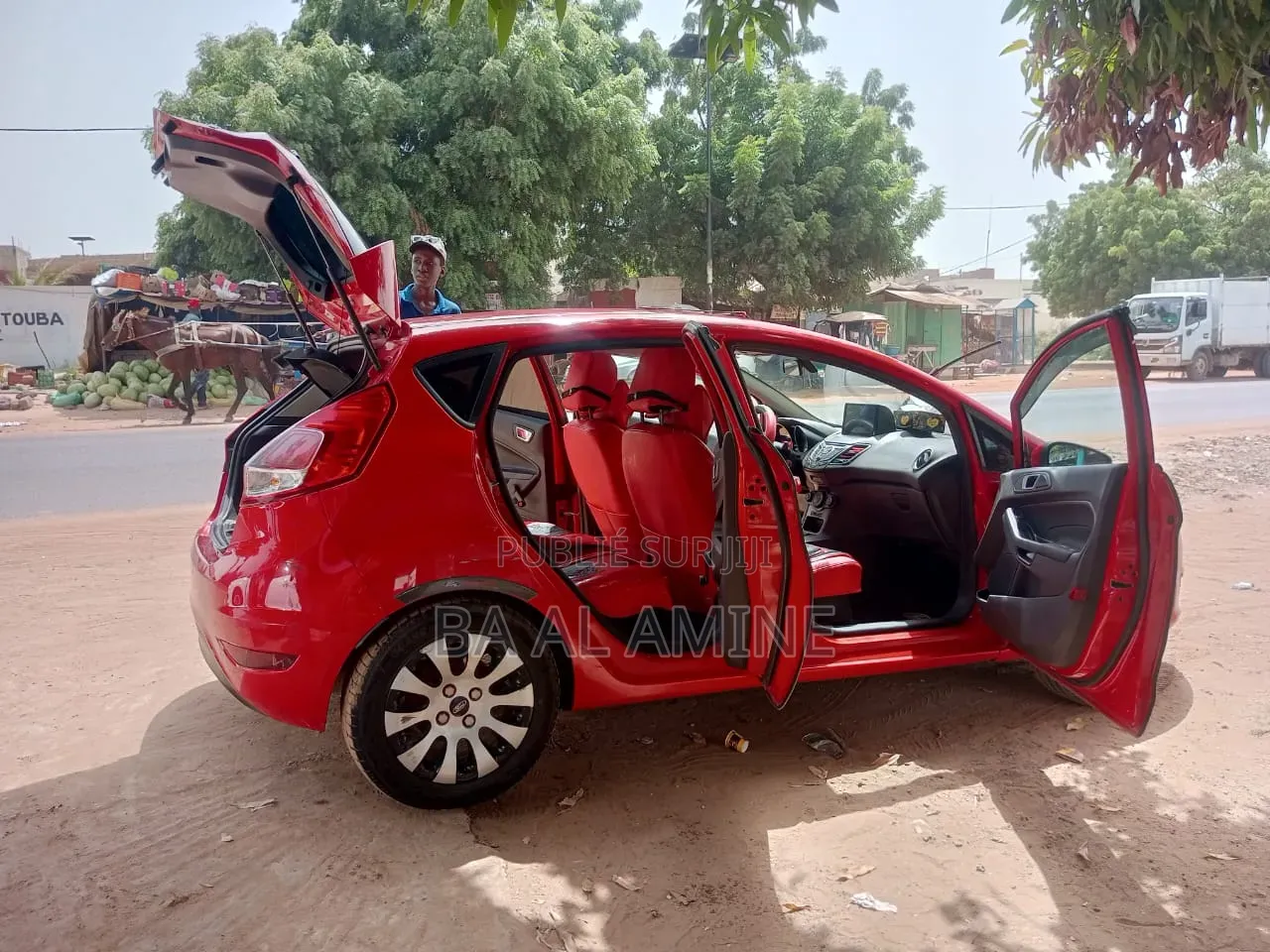 Ford Fiesta 2016 Rouge