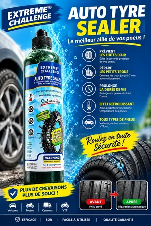 Liquide Anti Crevaison Pour Auto Et Moto