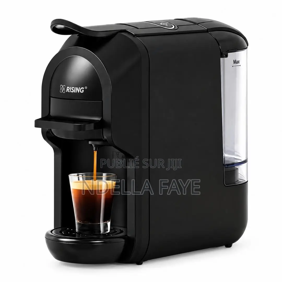 Machine a Cafe Rising Multicapsule 5 en 1 Noir Rs506