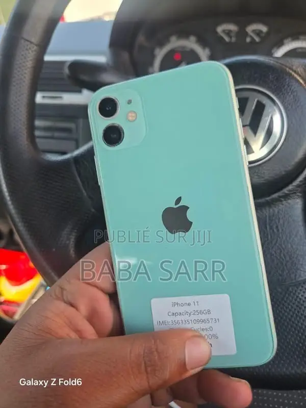 Nouveau Apple iPhone 11 256 GB Vert