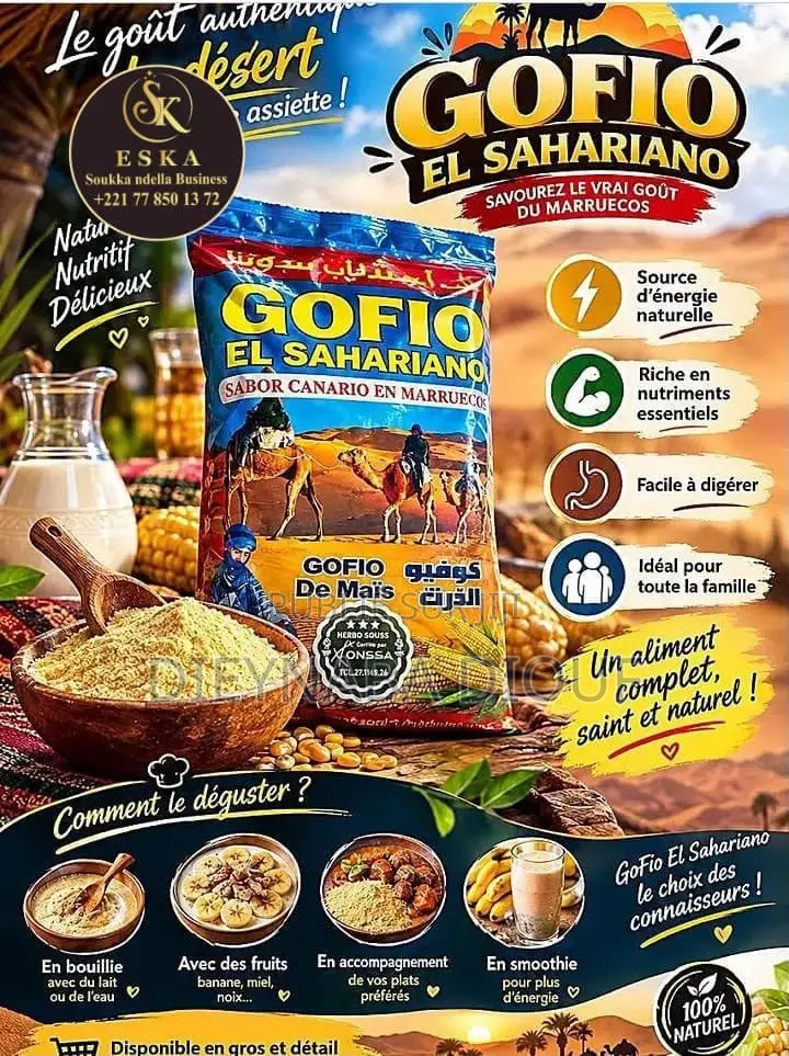 Poudre Gofio Pour Prendre Du Poids Et Des Jus Locaux
