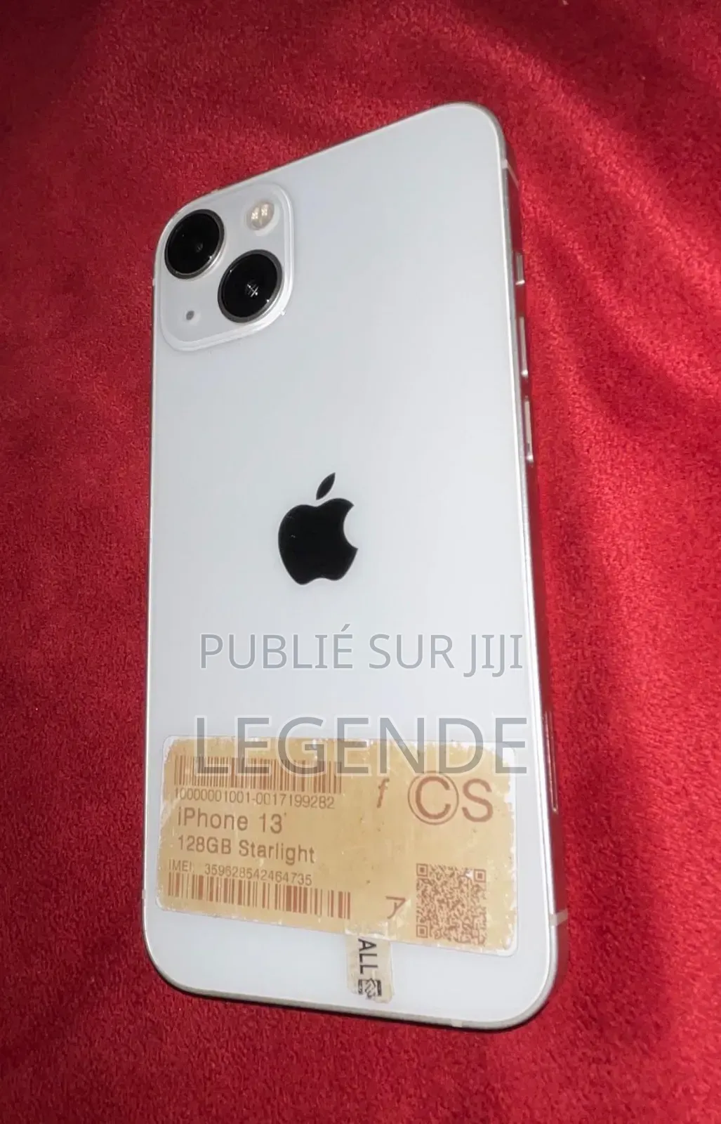 Nouveau Apple iPhone 13 128 GB Blanc