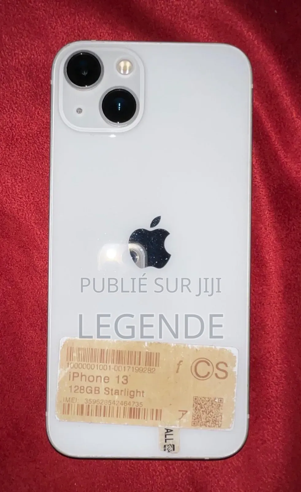 Nouveau Apple iPhone 13 128 GB Blanc