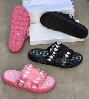 Sandal Kappa Rose Et Noir Disponible
