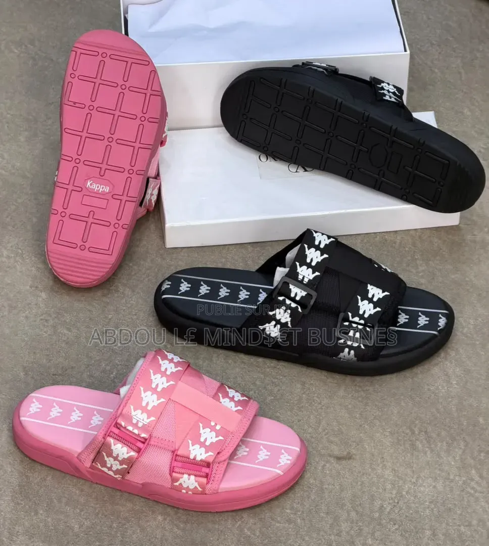 Sandal Kappa Rose Et Noir Disponible