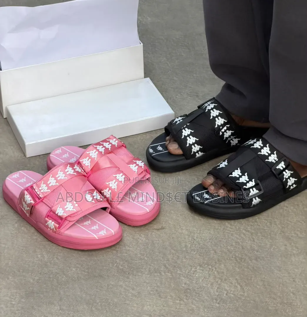 Sandal Kappa Rose Et Noir Disponible