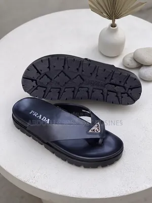 Sandal Prada Italy Black Disponible