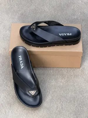 Sandal Prada Italy Black Disponible