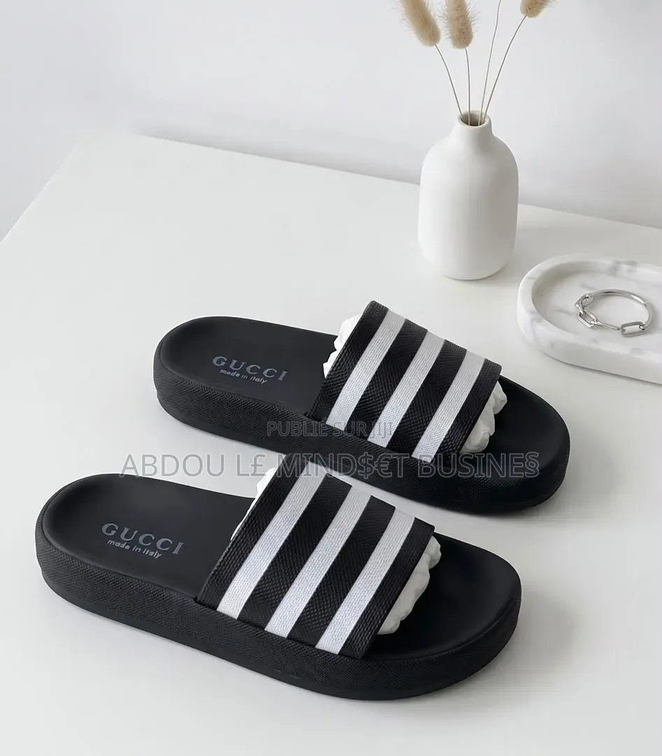 Sandal Gucci Noir-Blanc Disponible