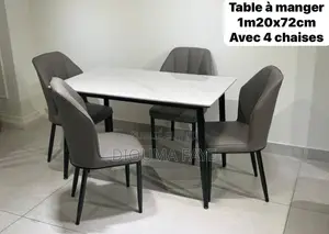 Table À Manger Avec 4 Chaise