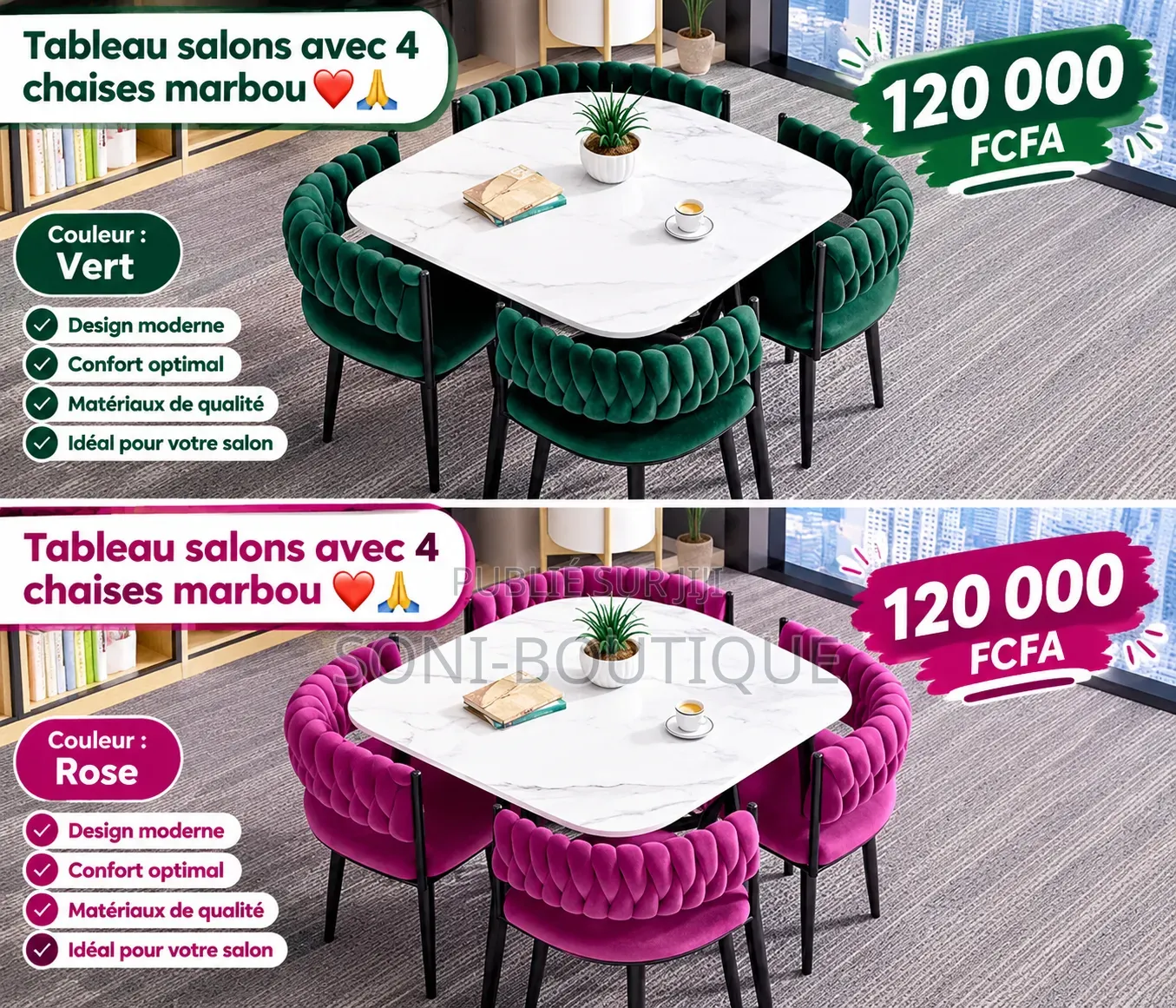 Ensemble Table Et Chaises
