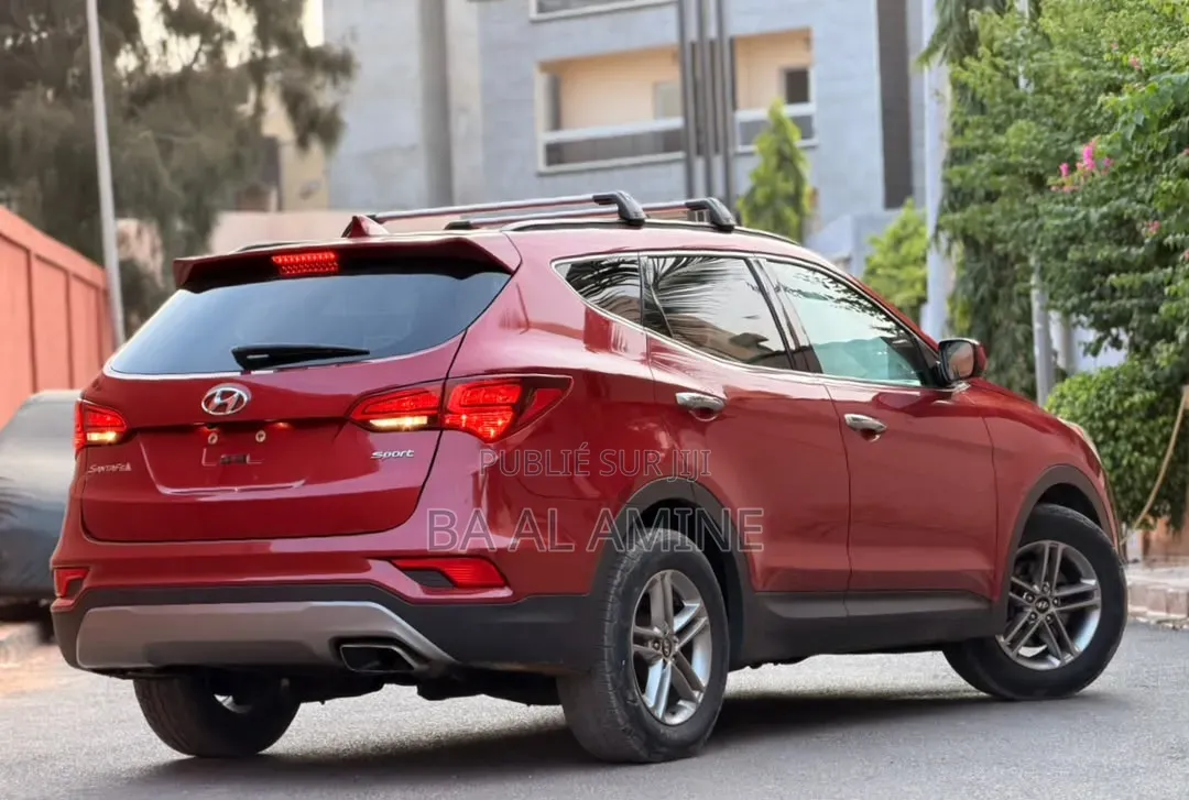 Hyundai Santa Fe Limited AWD 2017 Rouge
