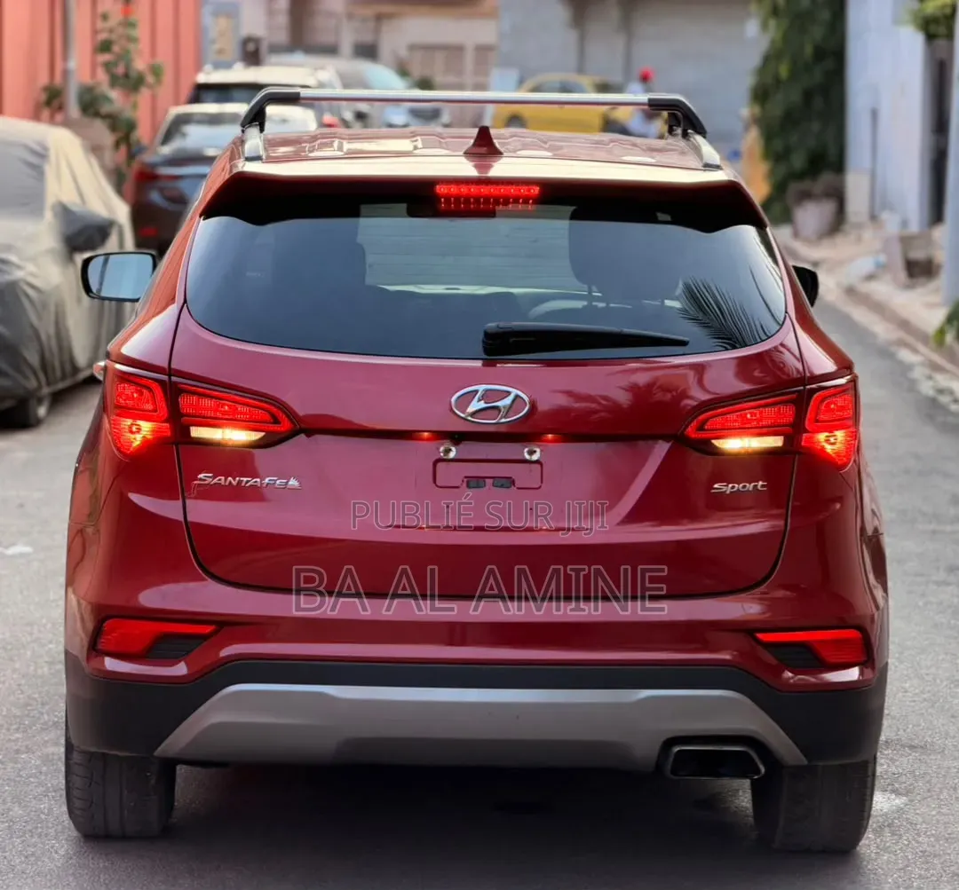 Hyundai Santa Fe Limited AWD 2017 Rouge