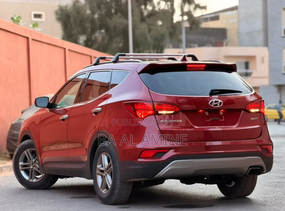 Hyundai Santa Fe Limited AWD 2017 Rouge