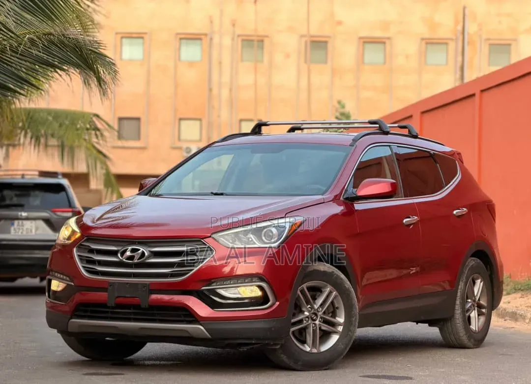 Hyundai Santa Fe Limited AWD 2017 Rouge