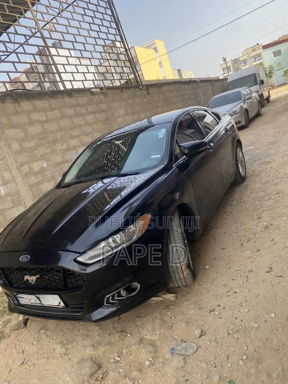 Ford Fusion Titanium AWD 2016 Noir