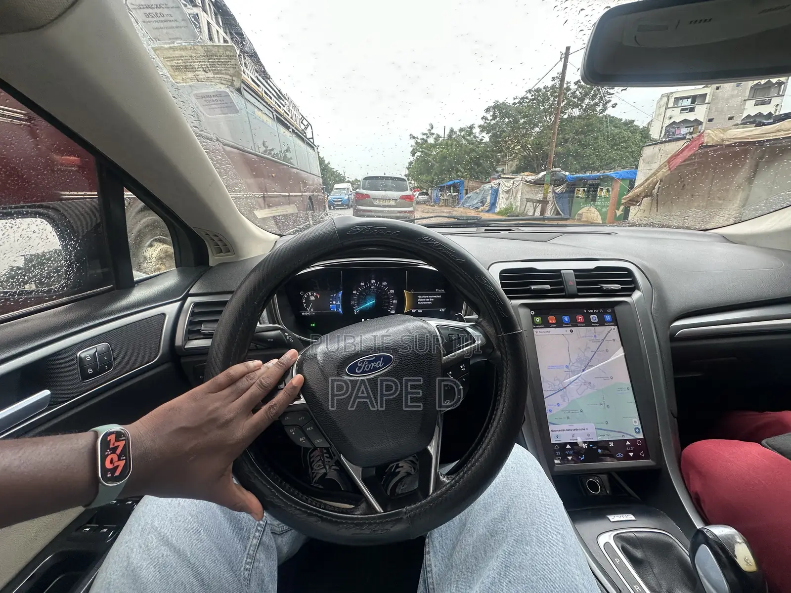 Ford Fusion Titanium AWD 2016 Noir