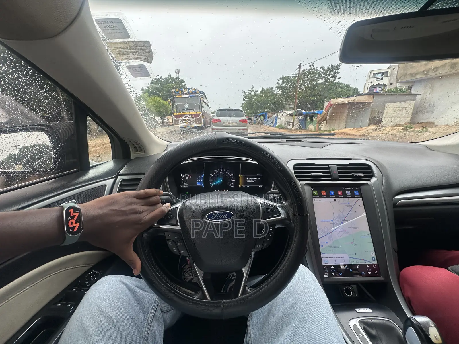 Ford Fusion Titanium AWD 2016 Noir