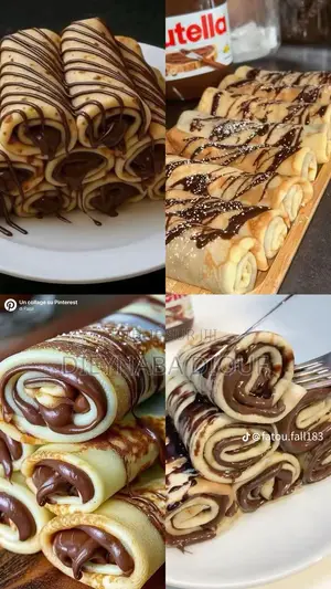 Des Crêpes Salées Ou Sucrées Chocolat