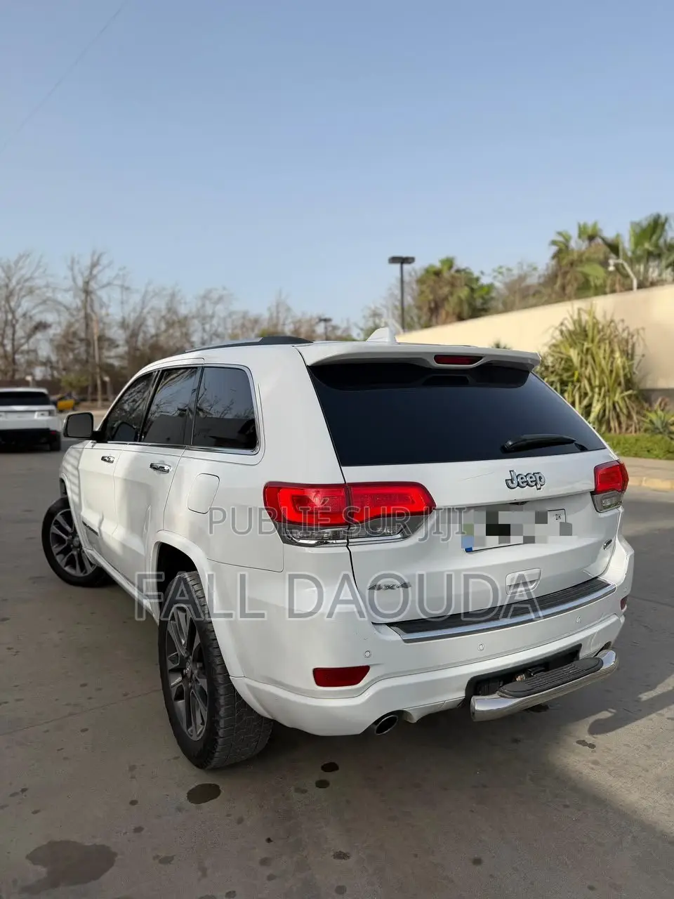 Jeep Grand Cherokee 2017 Blanc
