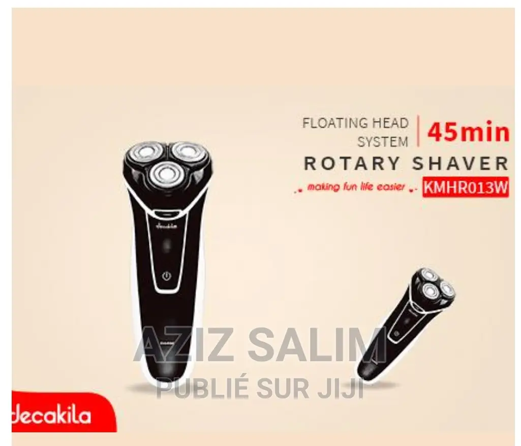 Rasoir Rotatif 3 Lames