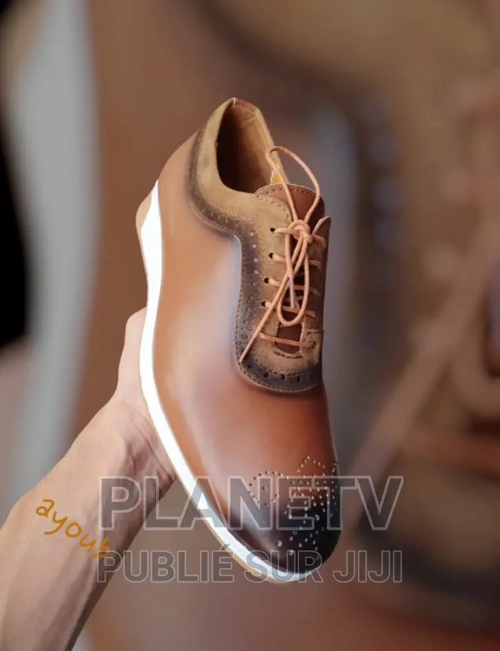 Chaussures en Cuir Pour Homme