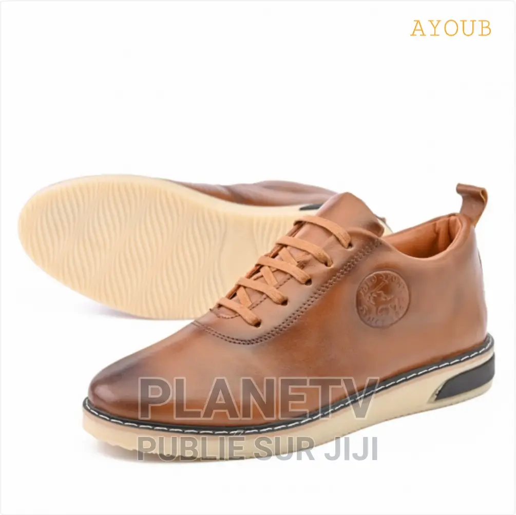 Chaussures en Cuir Pour Homme