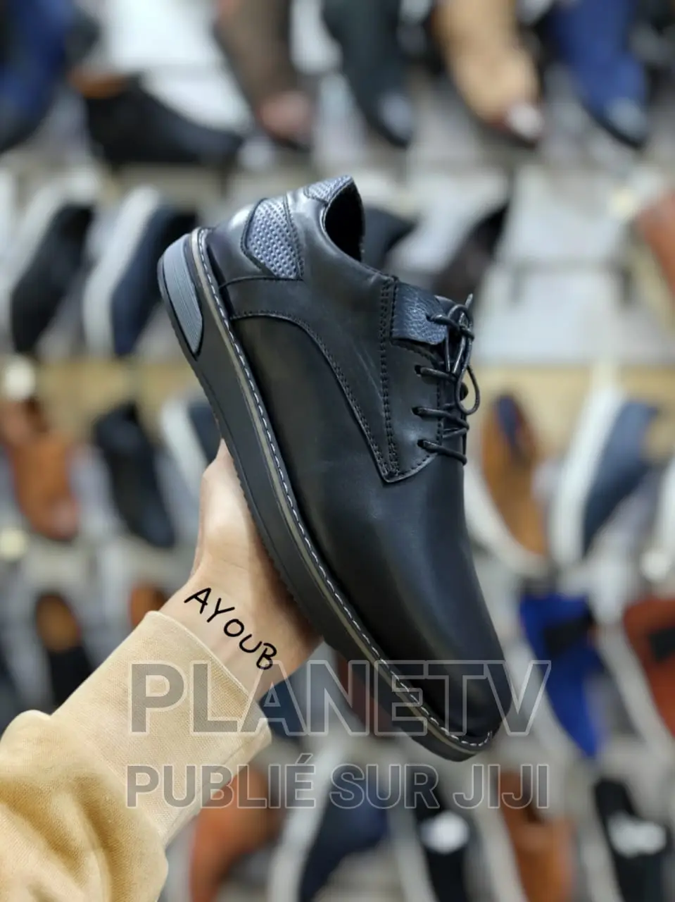 Chaussures en Cuir Pour Homme