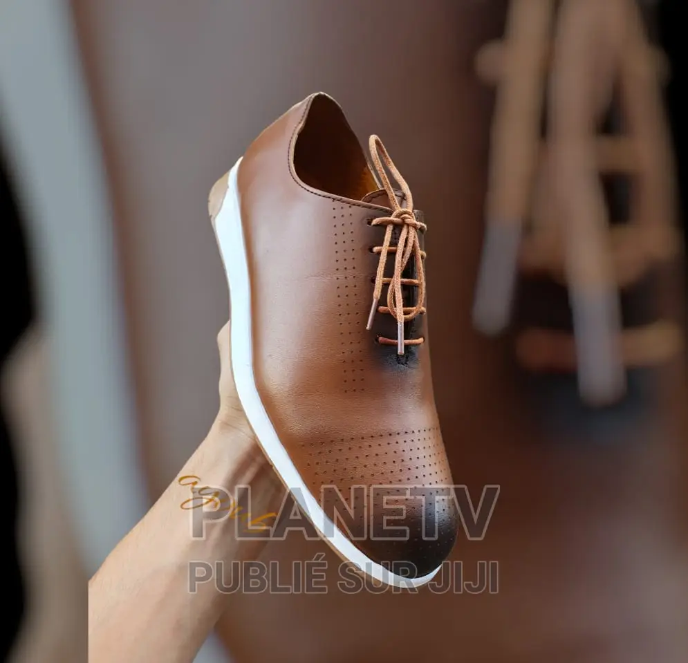 Chaussures en Cuir Pour Homme