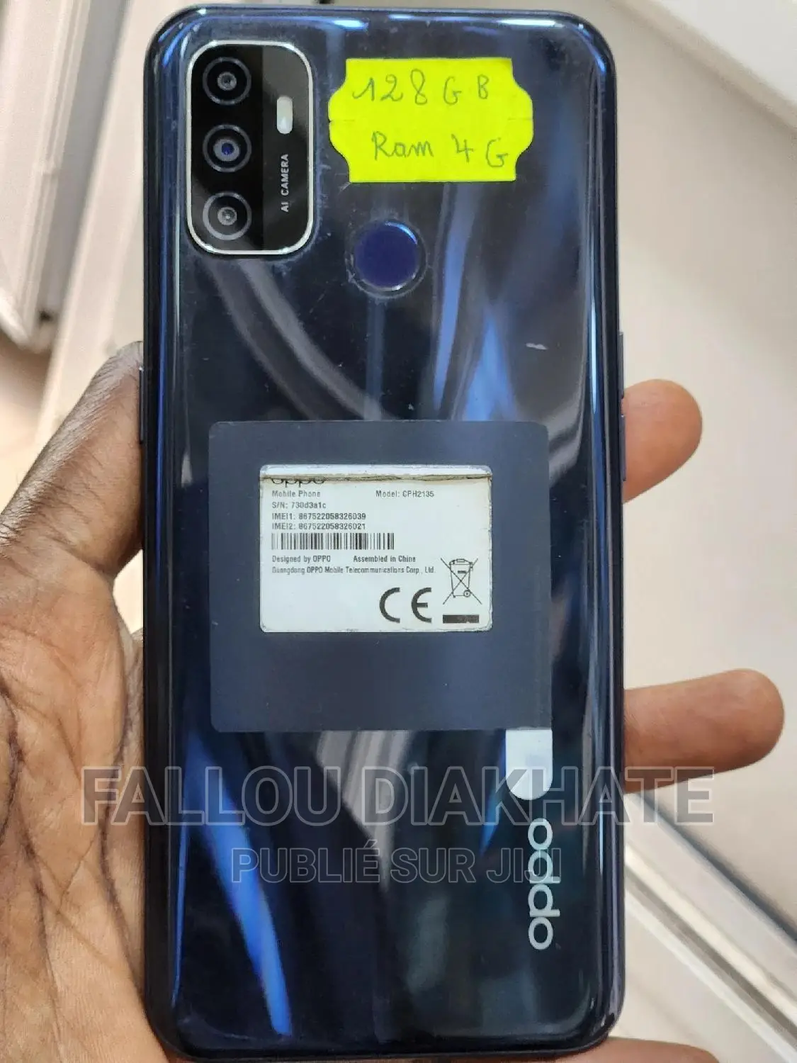 Oppo A53s 128 GB Noir