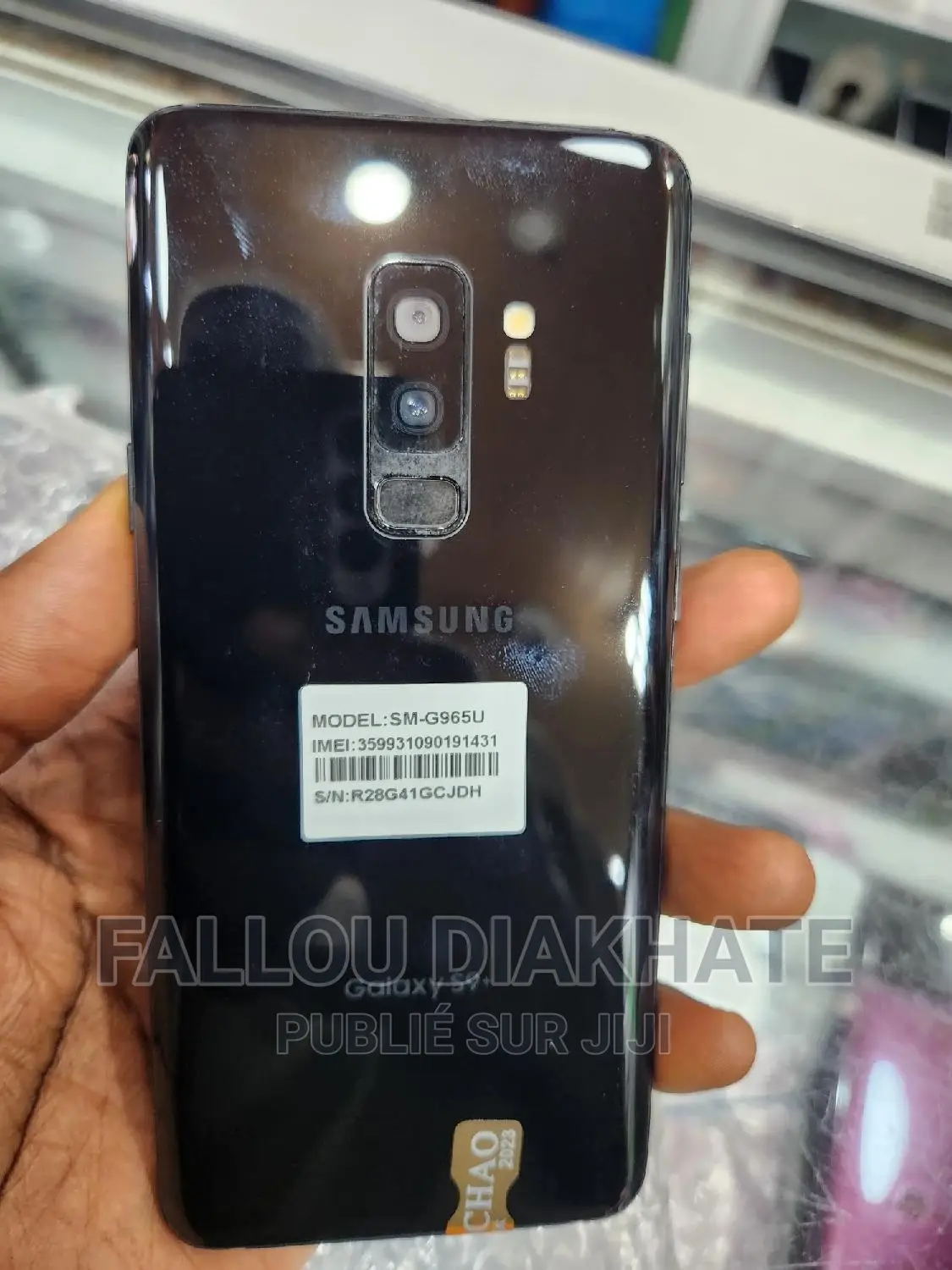 Samsung Galaxy S9 Plus 128 GB Black
