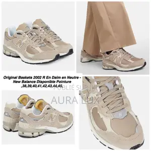 Original Basket 2002 R en Daim en Neutre-New Balance